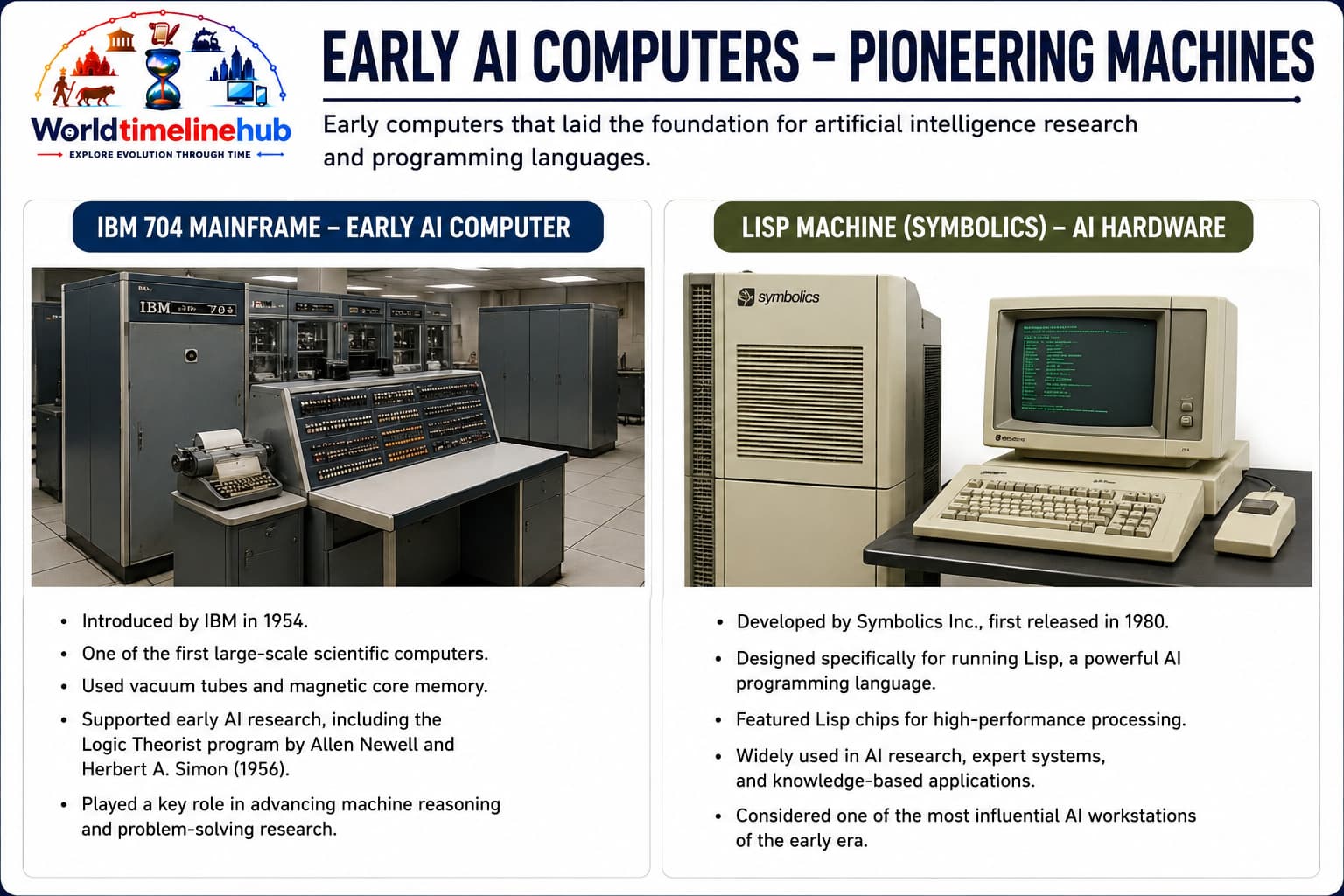 Early artificial intelligence research — Turing, Dartmouth, and symbolic methods